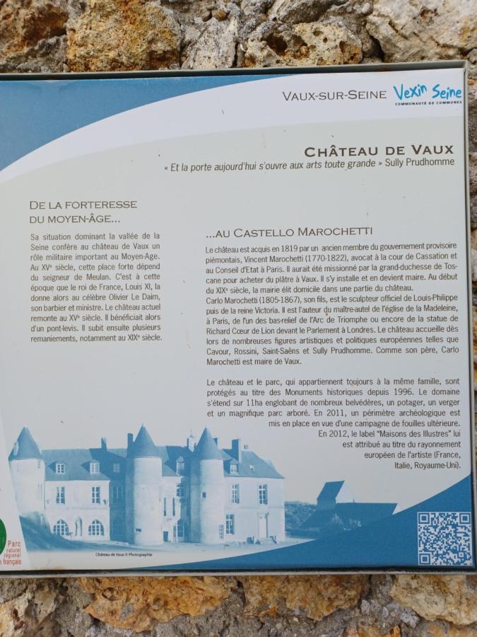 Le Verger Vaux-Sur-Seine Eksteriør bilde